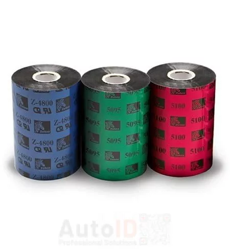 Ribbon Rasina 80mm x 450m 4800 Zebra 04800BK08045